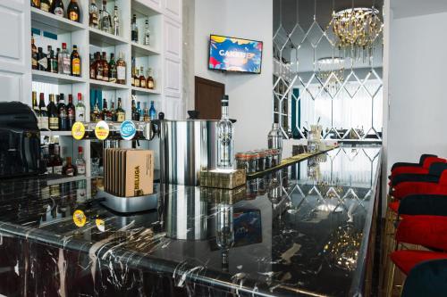 Bar/lounge, Beluga Hotel in Atyrau