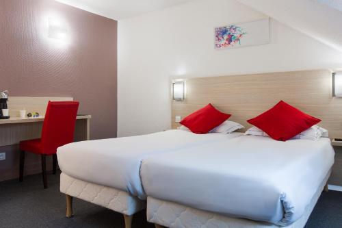 Chambre avec 2 lits