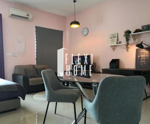 Colour-Theme Designed, Private Studio Home, Cybersquare 27B Cyberjaya, Flexihome-MY