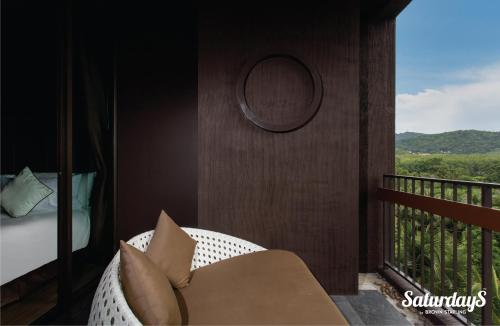 バルコニー/テラス, サタデーズ レジデンス バイ ブラウン スターリング (Saturdays Residence by Brown Starling) in プーケット