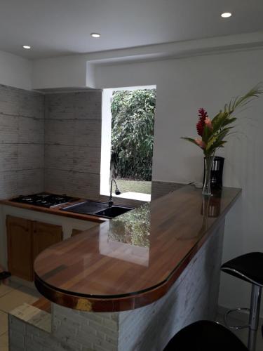 Cocina, Gîte Noasol (Gite Noasol) in Sainte Rose