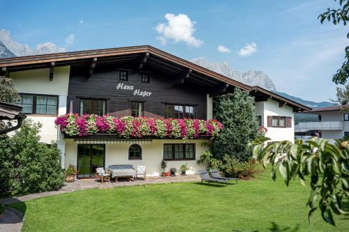 Фасада на хотела, Haus Hager Inge in Елмау