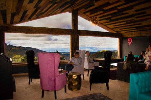 미네랄 델 몬트 Hotel Santiurde SOLO ADULTOS 5성급 호텔 전망