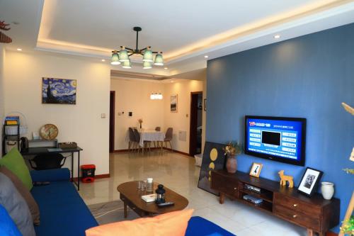 Habitación, Sea View Apartment Qingdao North Railway Station Branch in Qingdao