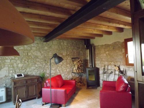 Koplietošanas atpūtas telpa ar TV, Casa della Fornace in San Vito Al Torre