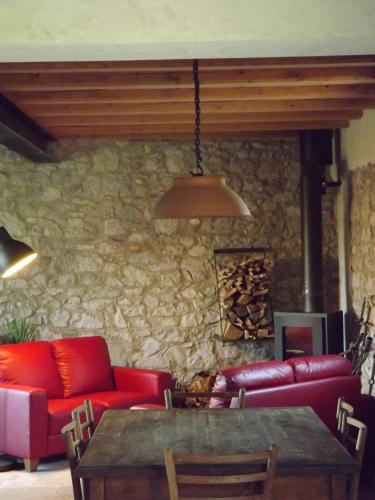 Koplietošanas atpūtas telpa ar TV, Casa della Fornace in San Vito Al Torre