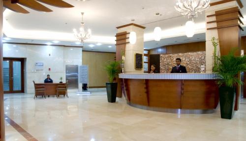 Előcsarnok, Chelsea Gardens Hotel Apartment near IBN Battuta Sétány