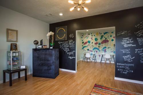 Αίθουσα υποδοχής, Wanderstay Houston Hostel in Χιούστον (TX)