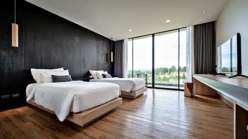 2 twin beds