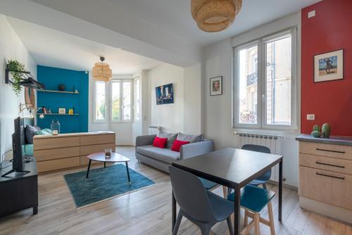 Studio Craffe Nancy - Calme Cosy Lumineux et Parking - Apartment - Nancy