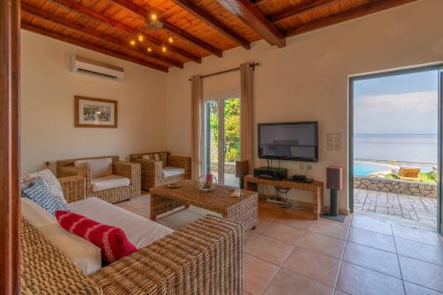 Beachfront Villa Benele , Corfu , Greece