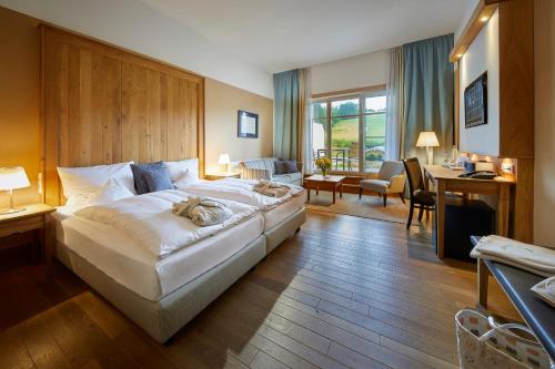 Double Room with Mountain View and Balcony - Hunau 