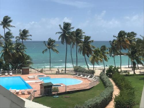 בריכת שחיה, Studio neuf et cosy - proche plage et toutes commodités (Studio neuf et cosy - proche plage et toutes commodites) in גוסייה