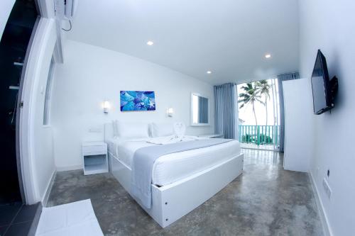 Camera doppia, deluxe, vista sul mare, balcone