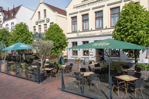 外部景觀, Hotel Schwarzer Adler Jever in 耶費爾