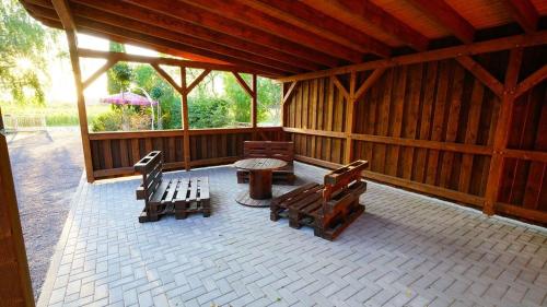 Iekārtas, Ferienhaus ELPARE in Neu-Trebendorf