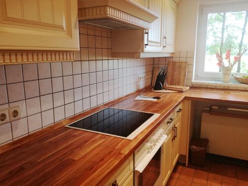 virtuve, Ferienhaus ELPARE in Neu-Trebendorf