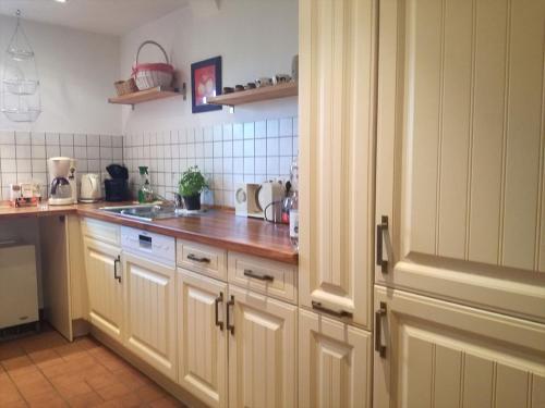 virtuve, Ferienhaus ELPARE in Neu-Trebendorf