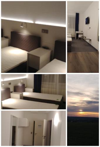 3 twin beds