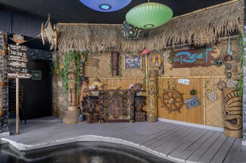 Étterem, Caliente Tropics Hotel in Palm Springs South