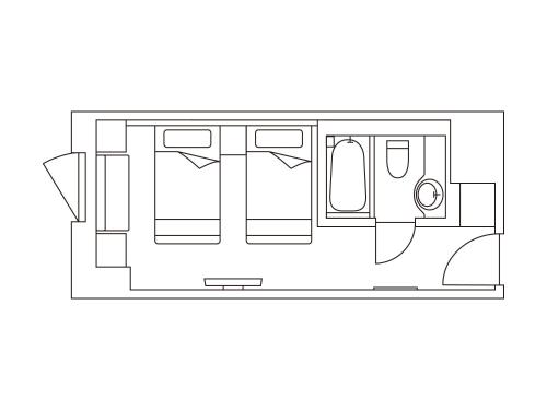 Moderate Twin Room - Non-Smoking