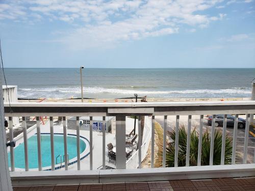 Erkély/terasz, Topaz Motel Flagler Beach in Flagler Beach (Florida)