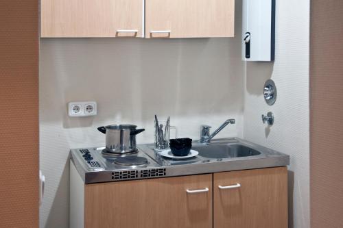 Cozinha, Zum Treppche Hotel-City-Apartments in Gladenbach
