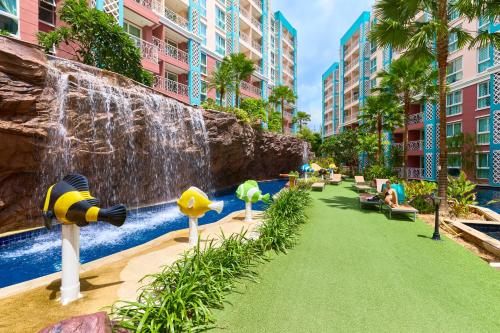 Grande Carribean sea view apartments Jomtien beach - 놀이터