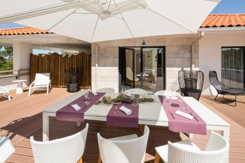 Balcony/terrace, Thalazur Arcachon - Hotel & Spa in Arcachon