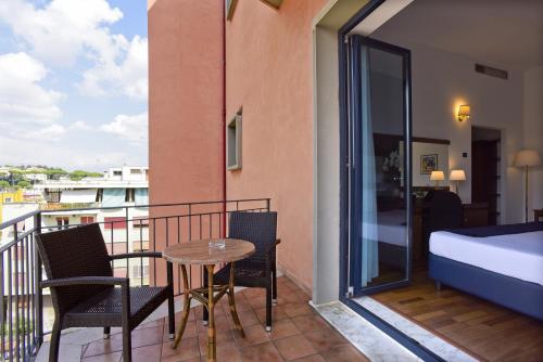 Balkong/terasse, Grand Hotel Tiberio in Trionfale