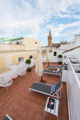 Balcony/terrace, Centriko Apartments Quintero 40 in Seville