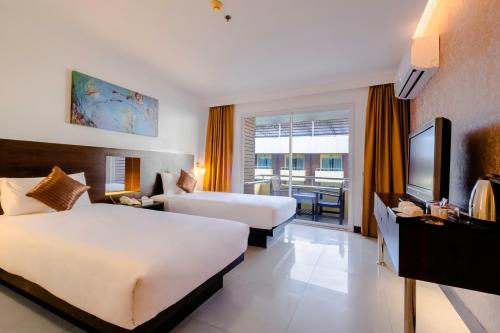 Baron beach hotel near Central Festival Pattaya Beach