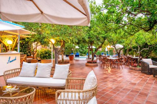 Restaurant, Hotel Regina in Sorrento