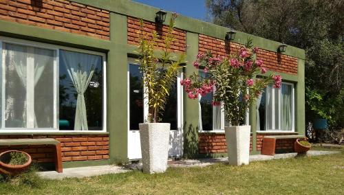 Hotellet från utsidan, Cabanas y Hotel Ebemys in Villa San Agustín