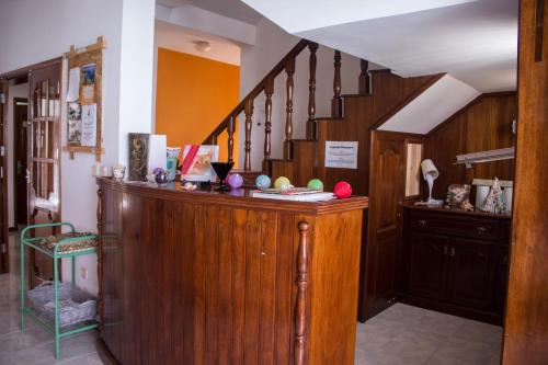 Empfangshalle, Simabo's Backpackers' Hostel in Mindelo