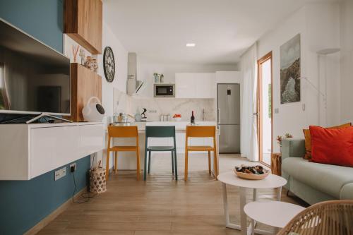 Konyha, La Pardela Exclusive Apartamentos in Isla De La Graciosa