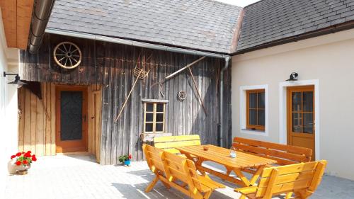 Balkons/terase, Ferienhaus Buxbaum in Arbesbach