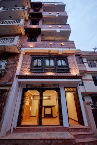 Exterior view, Mangal Chhen in Patan