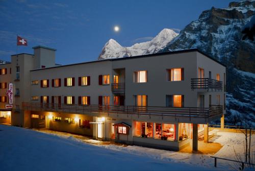 A szálláshely kívülről, Hotel Edelweiss Superior in Murren Városközpont