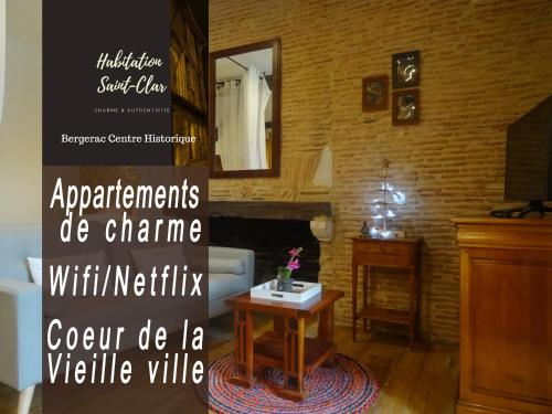 Habitation Saint-Clar Vieille Ville - Apartment - Bergerac