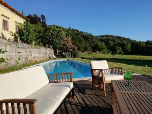 View, Paco de S.Cipriano in Guimaraes City Center