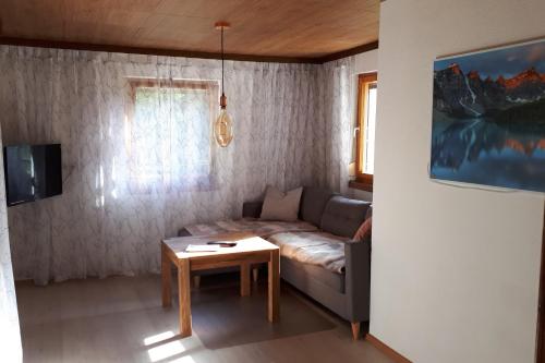 Közös társalgó / TV, Ferienhaus Monika in Häselgehr