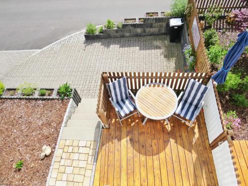 陽台/露台, Ferienwohnung Anja in 蘭肯-格拉尼茨