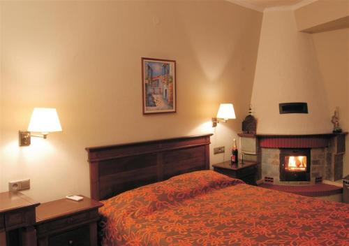 Double or Twin Room with Fireplace