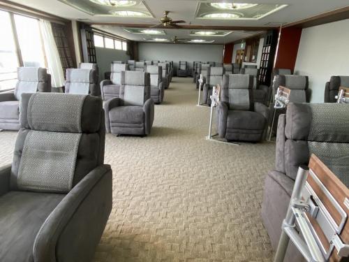 Shared lounge/TV area, Capsule Hotel 310 in Edogawa