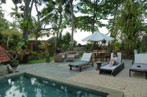Uitzicht, Villa Selina in Singaraja