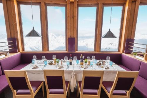 Glacier Hotel Grawand - 레스토랑