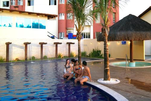 Swimming pool, Acqua Bella Thermas Hotel in Vila Olegario