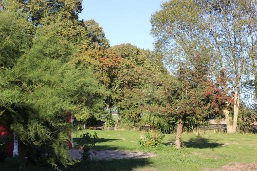 Traditionelles Ferienhaus an der Ostsee mit großem Garten