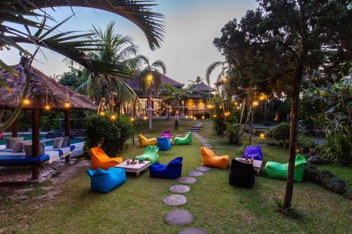Garden, Vision Villa Resort in Keramas